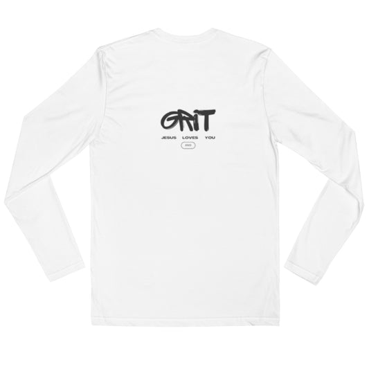 Long Sleeve Fitted Crew